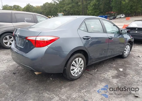 2015 Toyota Corolla L z USA, uszkodzony, nr VIN 2T1BURHE1FC394043